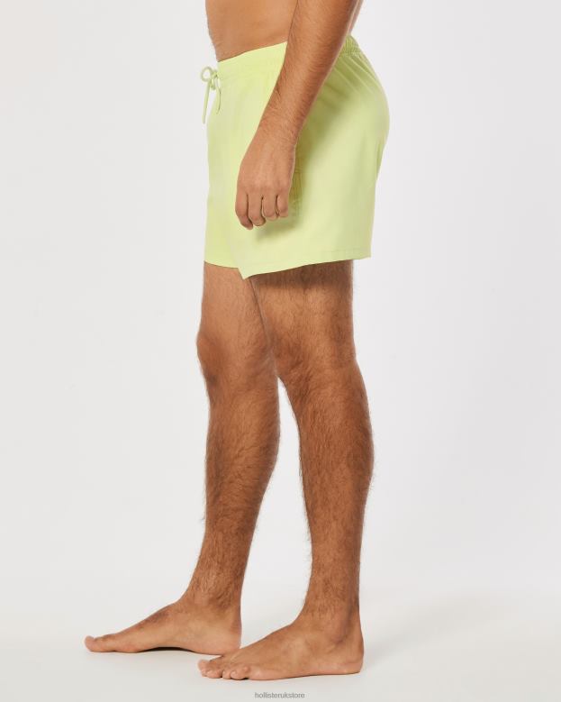 Bottoms Hollister Men Gilly Hicks Swim Trunks 5\\ 488201403 Lime